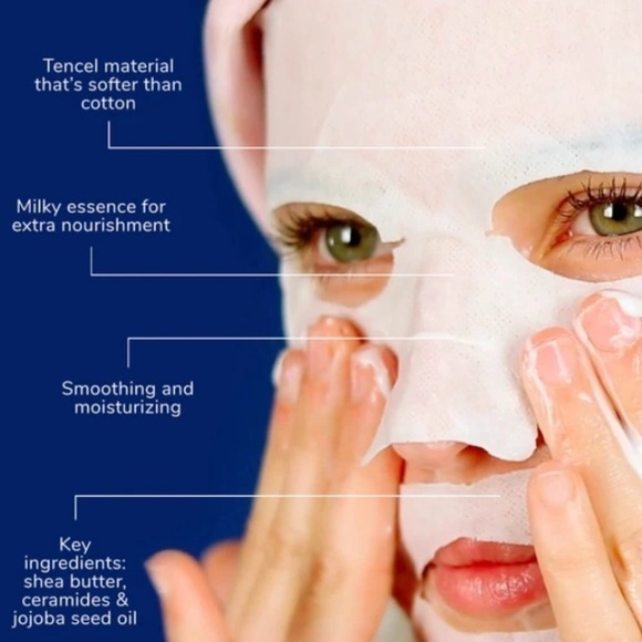 FACETORY Moon Velvet Moisturizing Cream Mask x2 - Picture 2 of 6